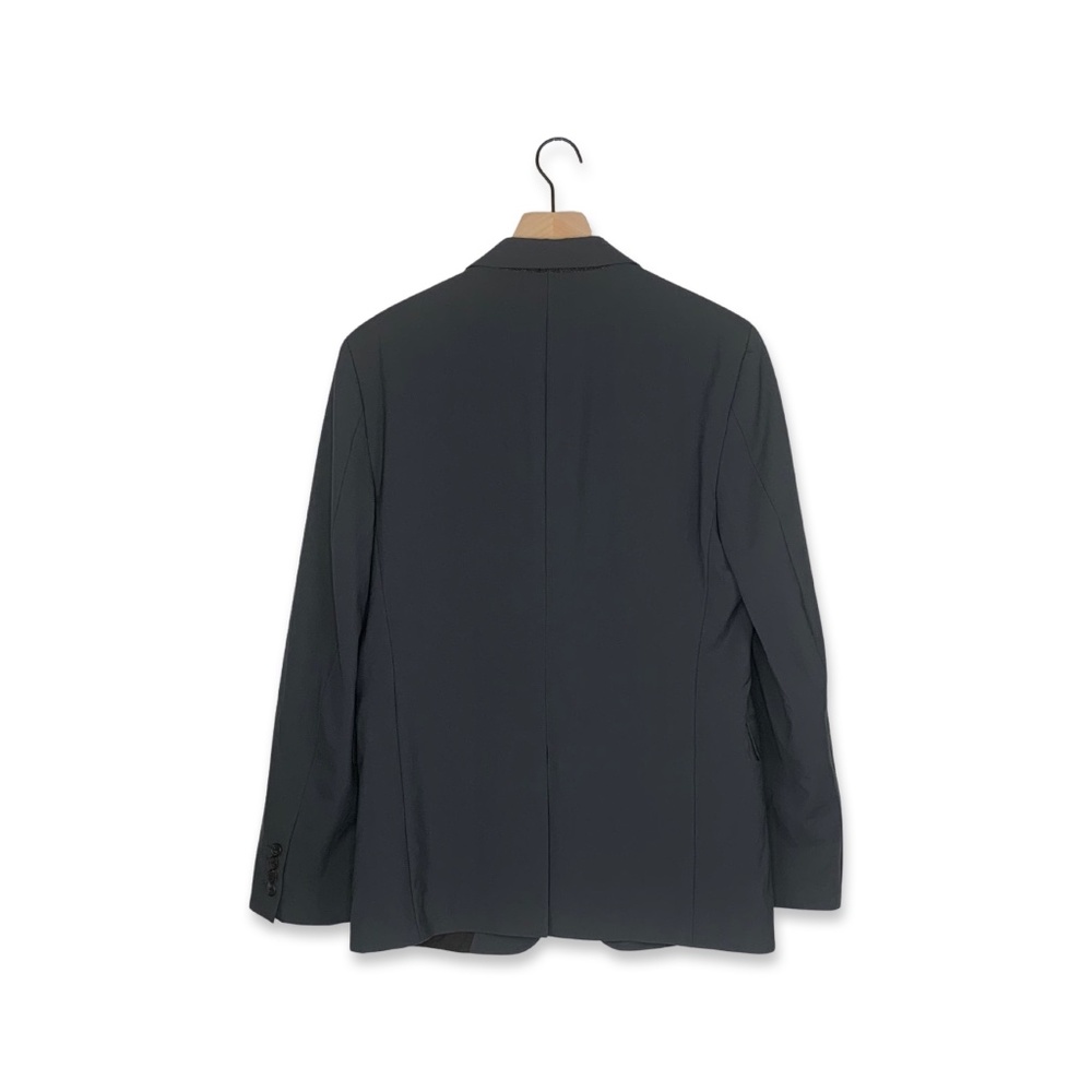 Theory Gray Wool Stretch Two Button Blazer Sports… - image 2